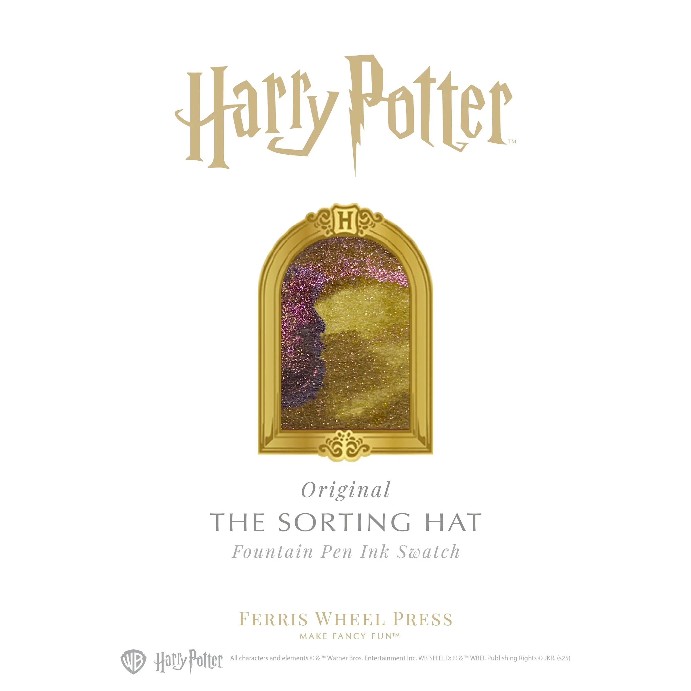 Ferris Wheel Press X Harry Potter Property of Hogwarts? Fountain Pen Ink - The Sorting Hat
