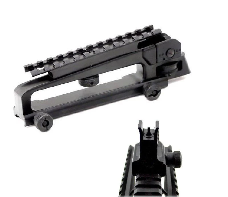 Carry Handle with A2 Picatinny Top Rail & Standard Height Front Sight