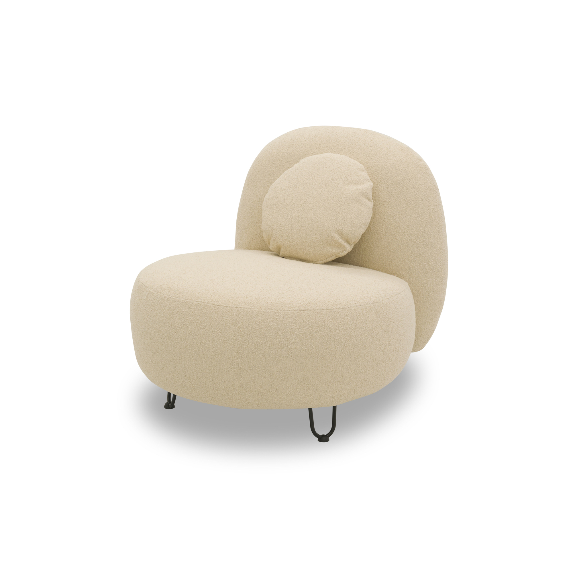 Outdoor Sofa 300 011 Sessel, Gartensofa, Gartenmöbel, Outdoor Möbel, beige, 76 x 88 x 79 cm