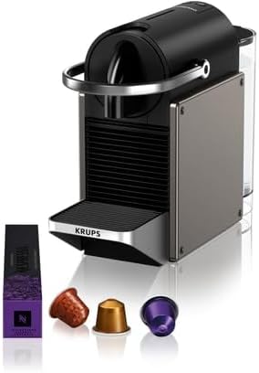 Nespresso Macchina da caffè Krups Pixie Titanio YY5290FD