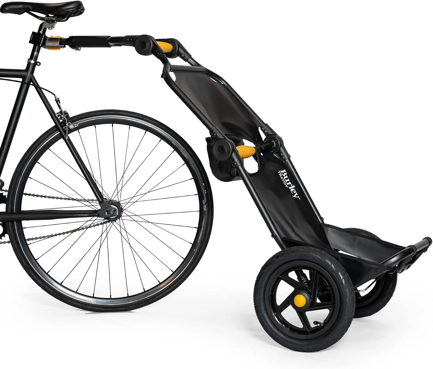 Burley Fahrrad, Schwarz/Gelb