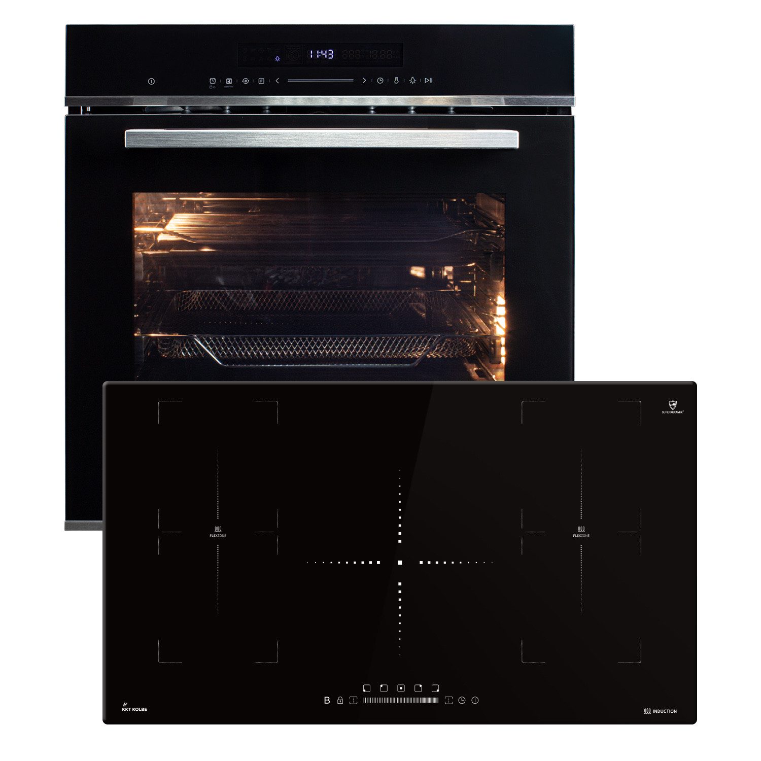 Backofen-Set Backofen und Induktionskochfeld SET8017IH890FZ
