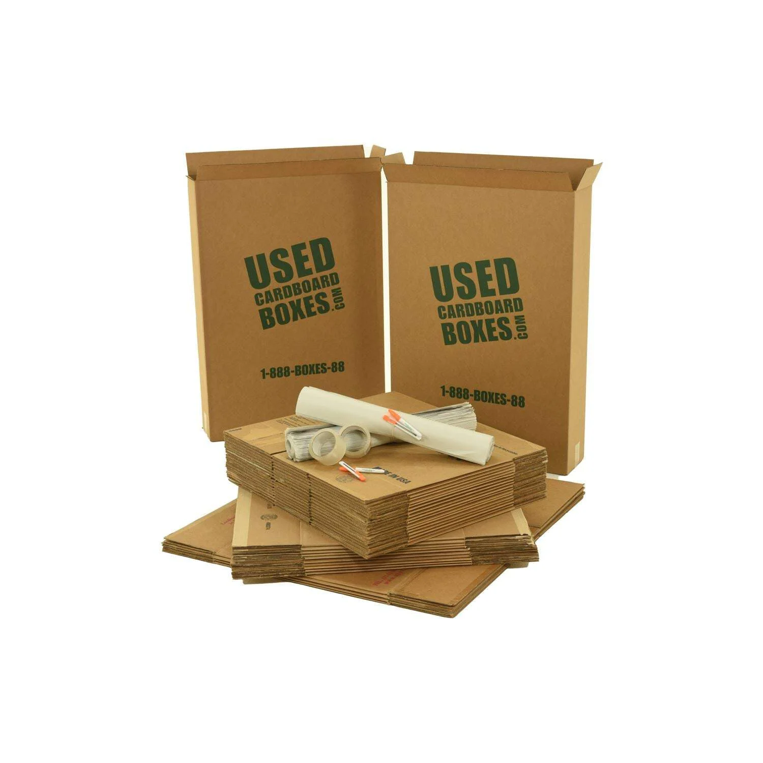 1 Bedroom Moving Kit - 32 Moving Boxes