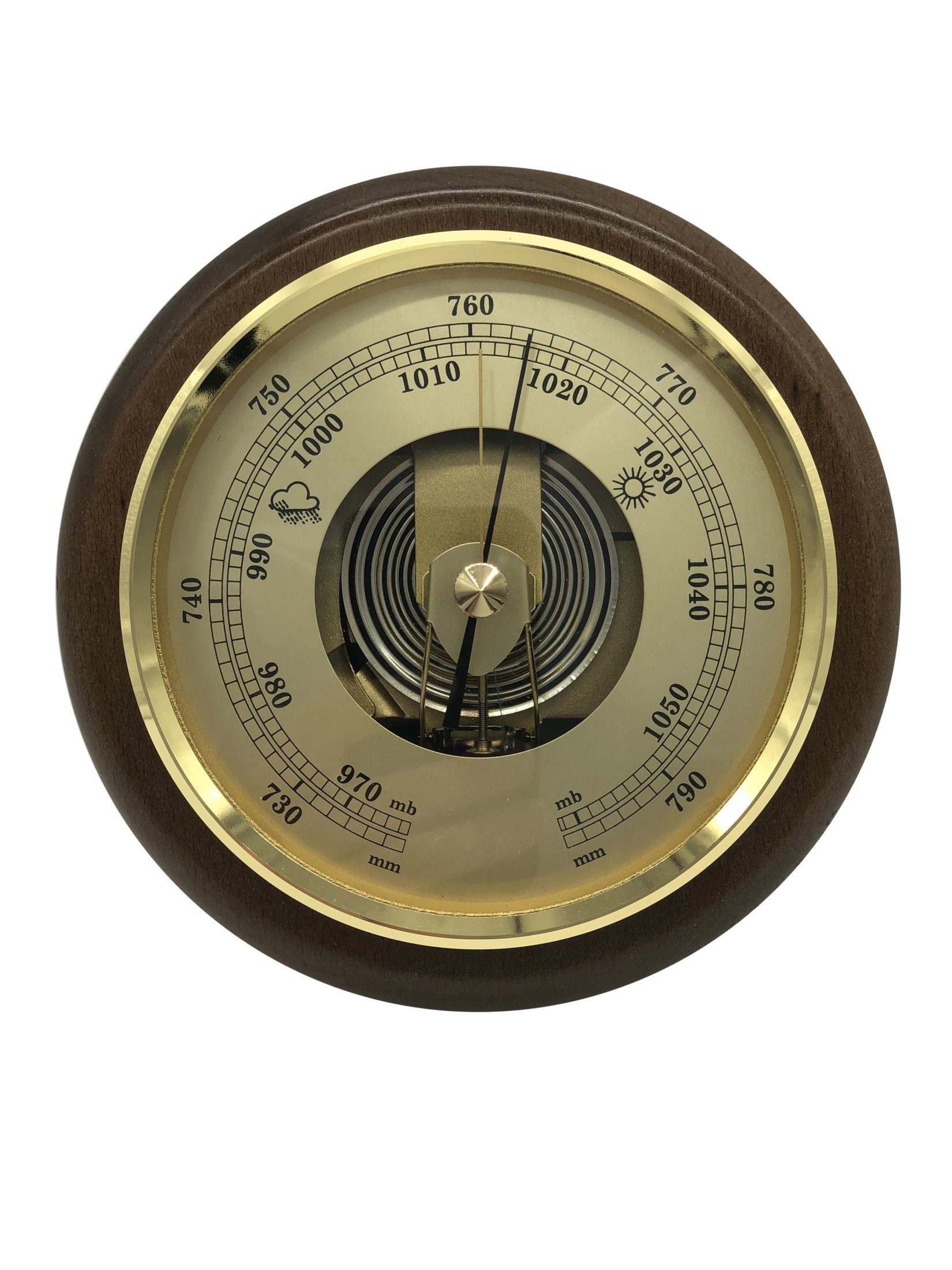 Wetterstation Barometer Made in Germany, Eiche