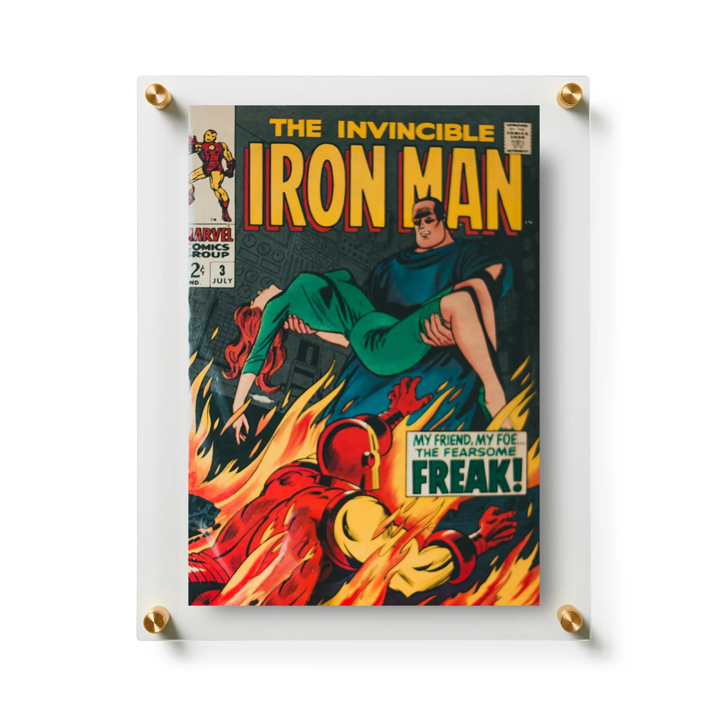 Comic Book Frame with 10x6