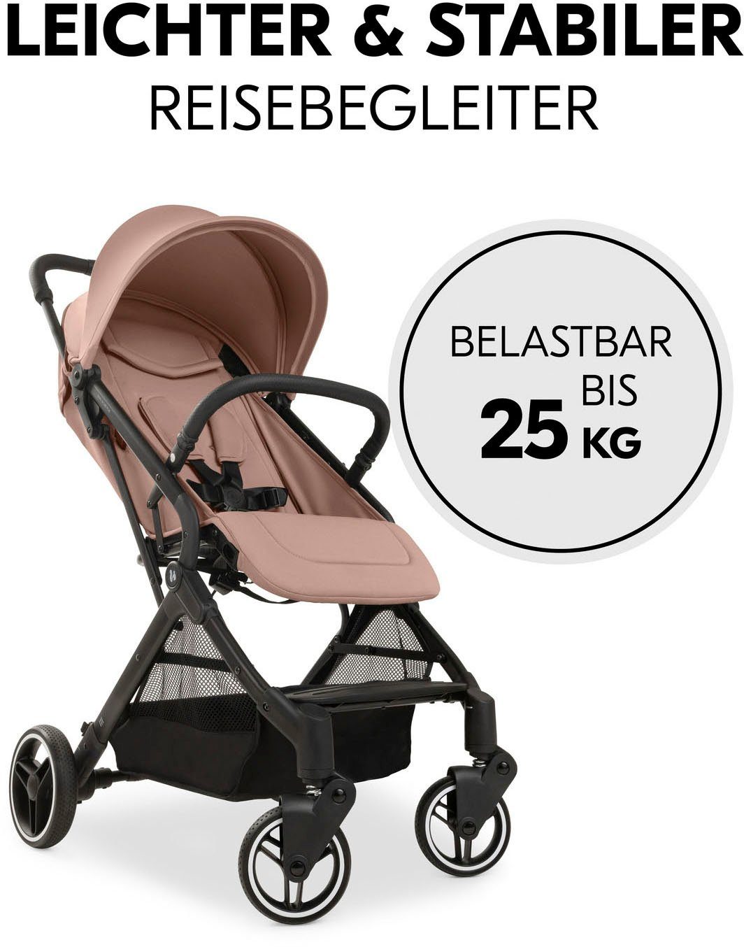 Kinder-Buggy Travel N Care Plus Buggy, hazelnut