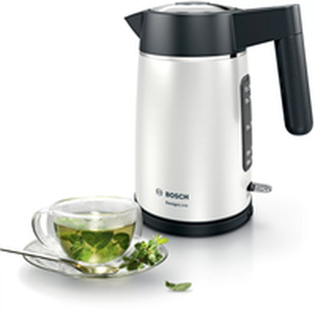 Wasserkocher Bosch TWK5P471 DesignLine Wasserkocher 1,7L weiß/anthrazit
