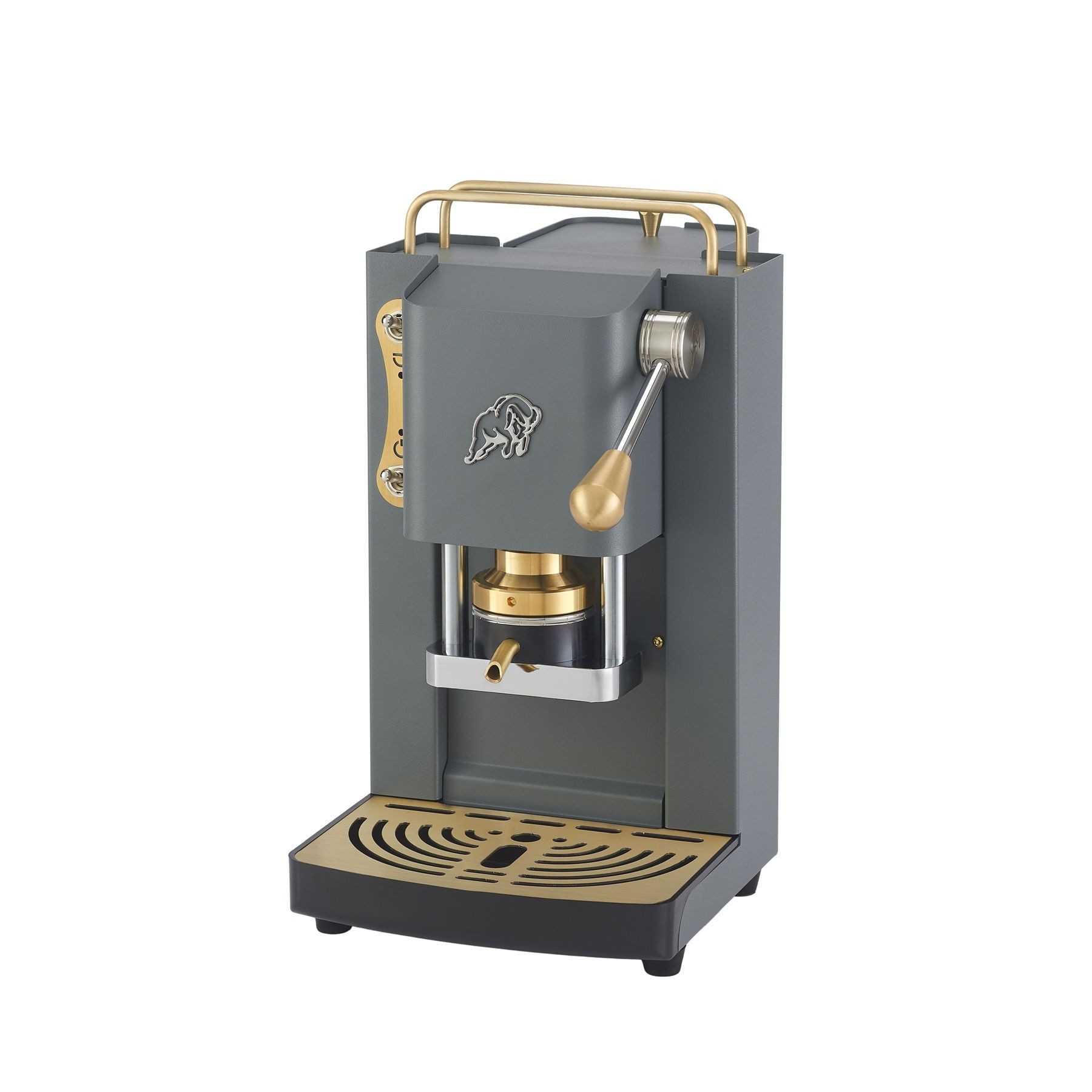 Espressomaschine Pro Essential Messing Kaffeepadmaschine