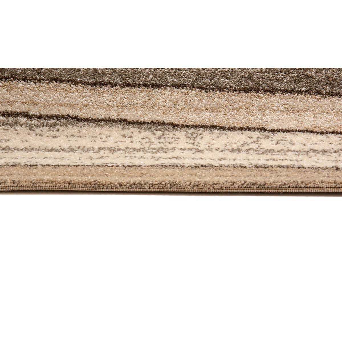 HOMCOM Teppich Kurzflor Creme 150 x 80 x 0,6 cm