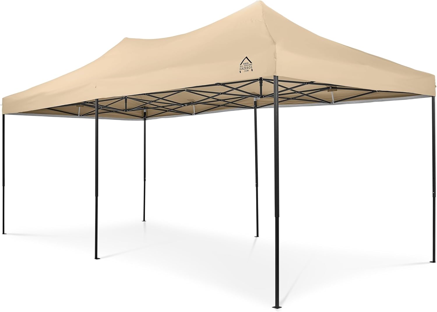 All Seasons Gazebos: Pop Up Gazebo 3 x 6 m Fully Waterproof – Beige