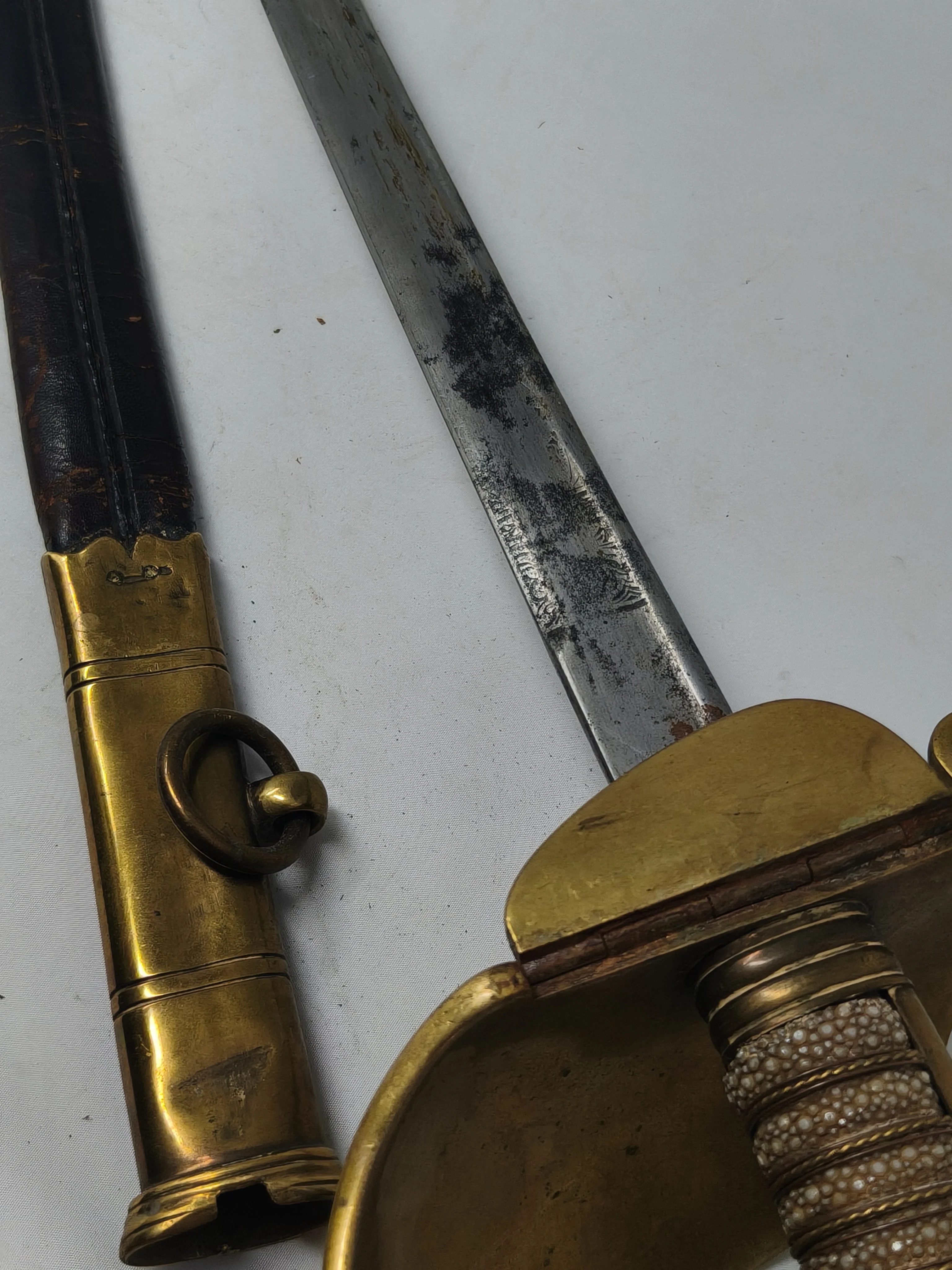 Navy Italian Ceremonial Saber. IIWW