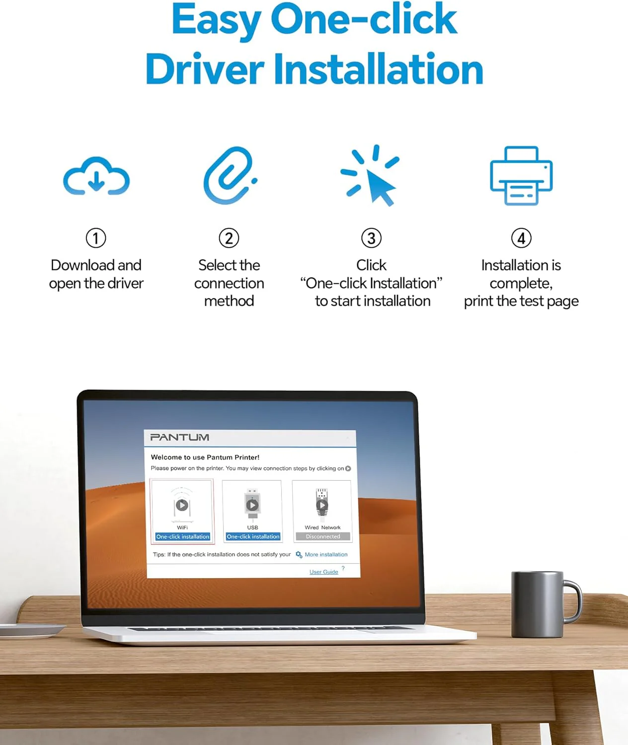 PANTUM CM2100ADW Laserafdruk, kleurenmultifunctionele printer voor afdrukken, kopi?ren en scannen met ADF, automatische dubbelzijdige afdrukken, WLAN NET USB, 20ppm, voor thuis en op kantoor