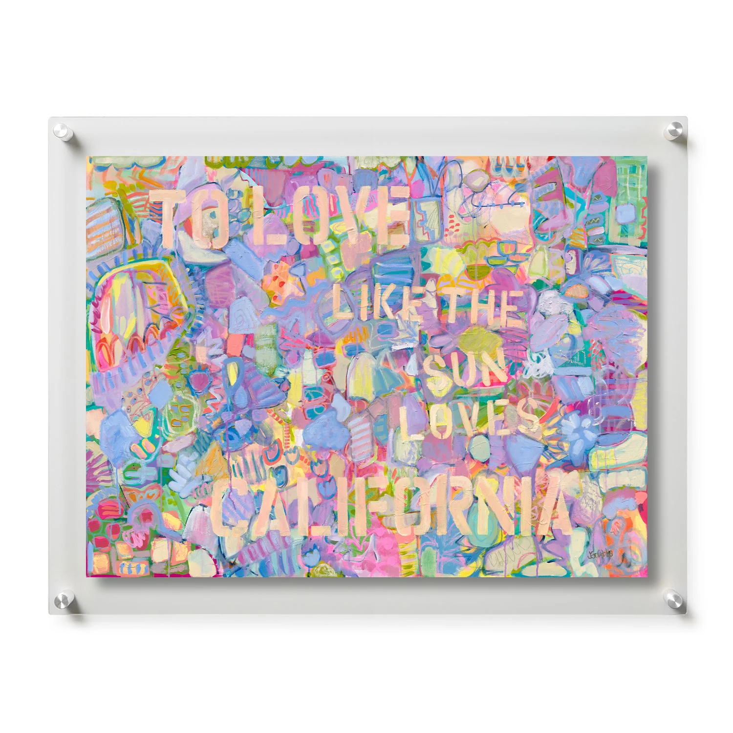 To Love Like the Sun Loves California by Jenny Grumbles