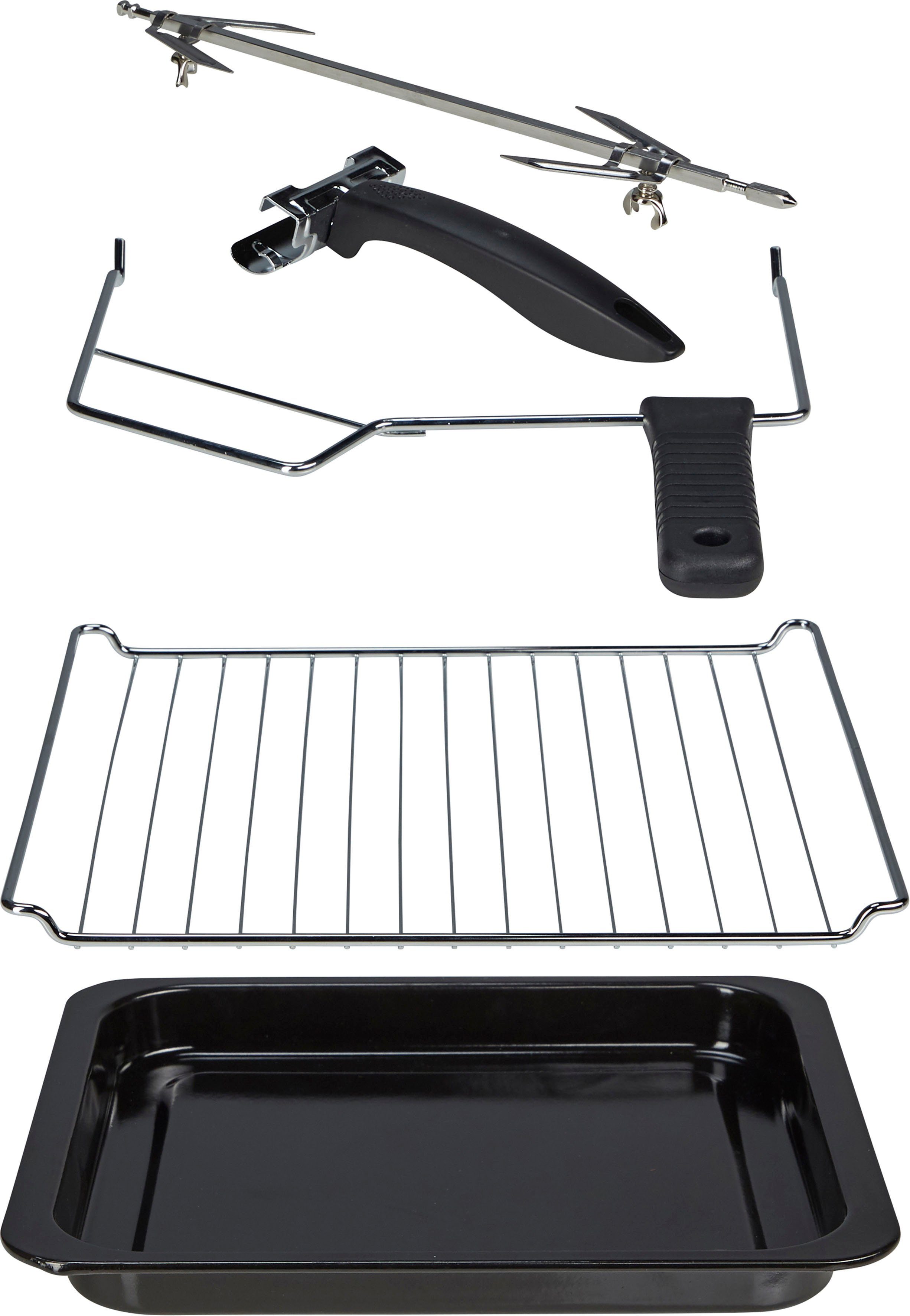 Minibackofen XXL Volumen 42 L, Zeitschaltuhr
