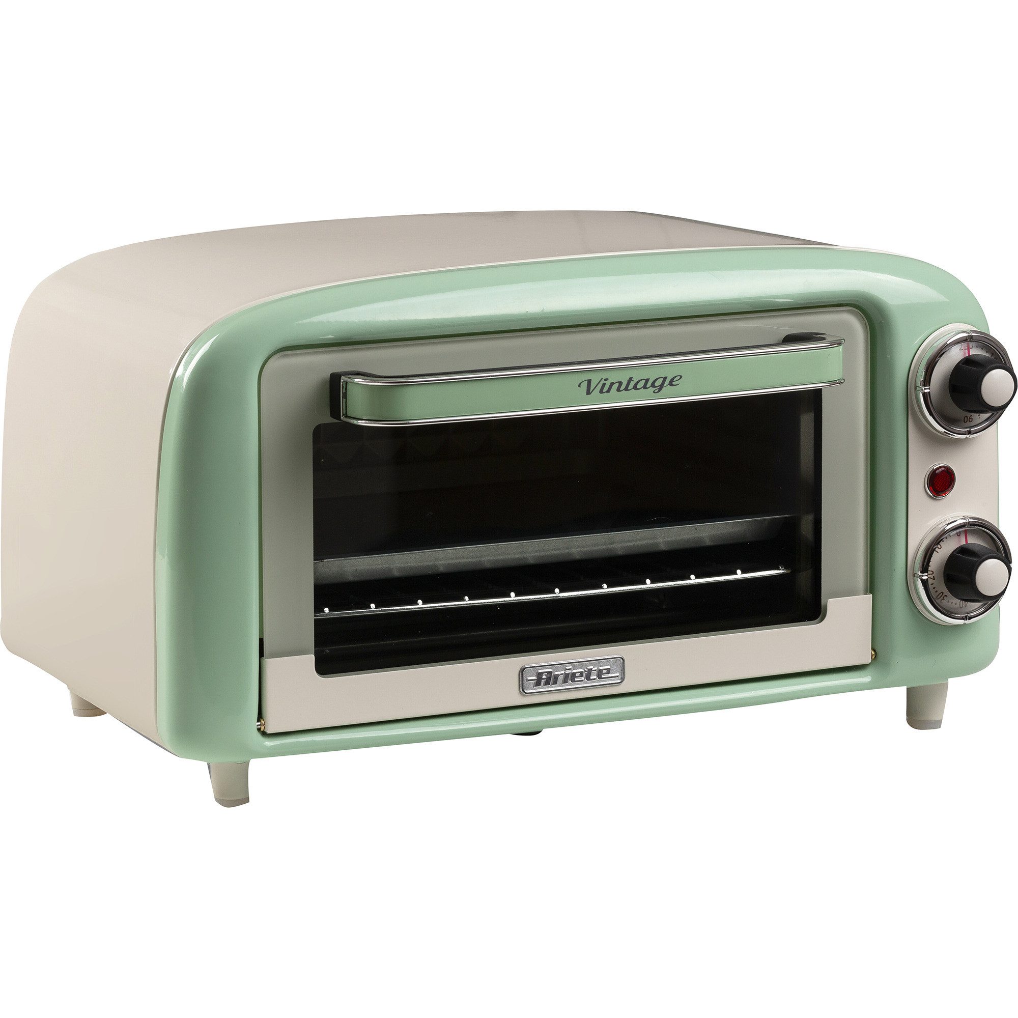 Wasserkocher Ariete Mini-Backofen Vintage Green, (800 Watt, 10