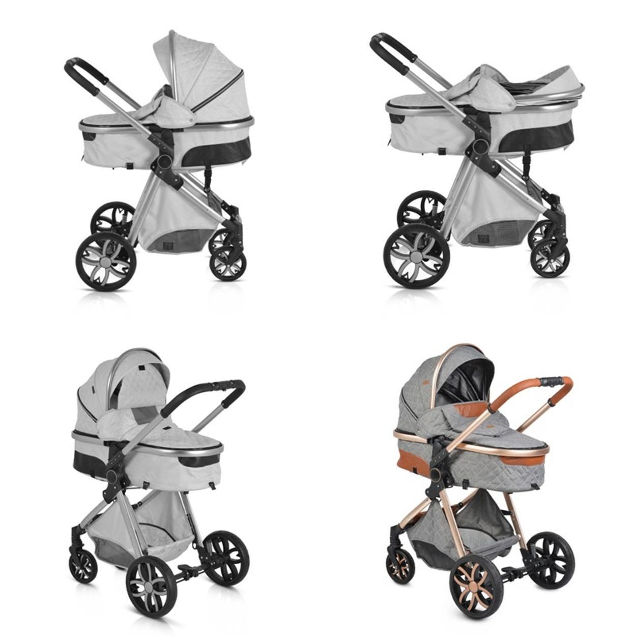 Kombi-Kinderwagen Kinderwagen Alma