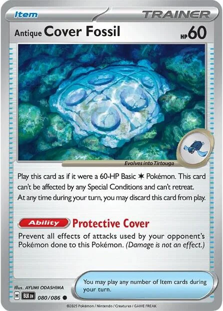 Antique Cover Fossil (080/086) (BLK)