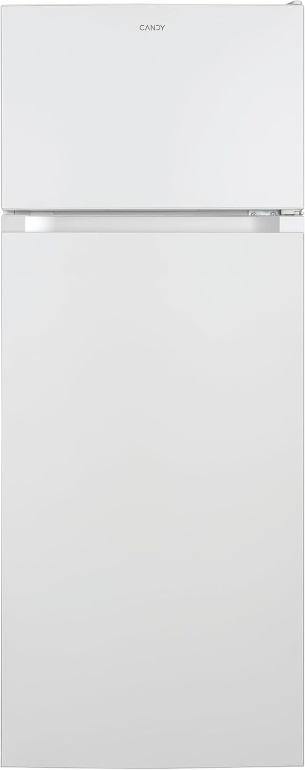 Candy Double Door, CDG1S514EW, Frigorifero Doppia Porta, Libera Installazione, 211 Litri, 41 dB, Porte reversibili, Crisper, Cassetto Frutta e Verdura, Bianco, AxLxP 143x54x55,1cm [Classe E]