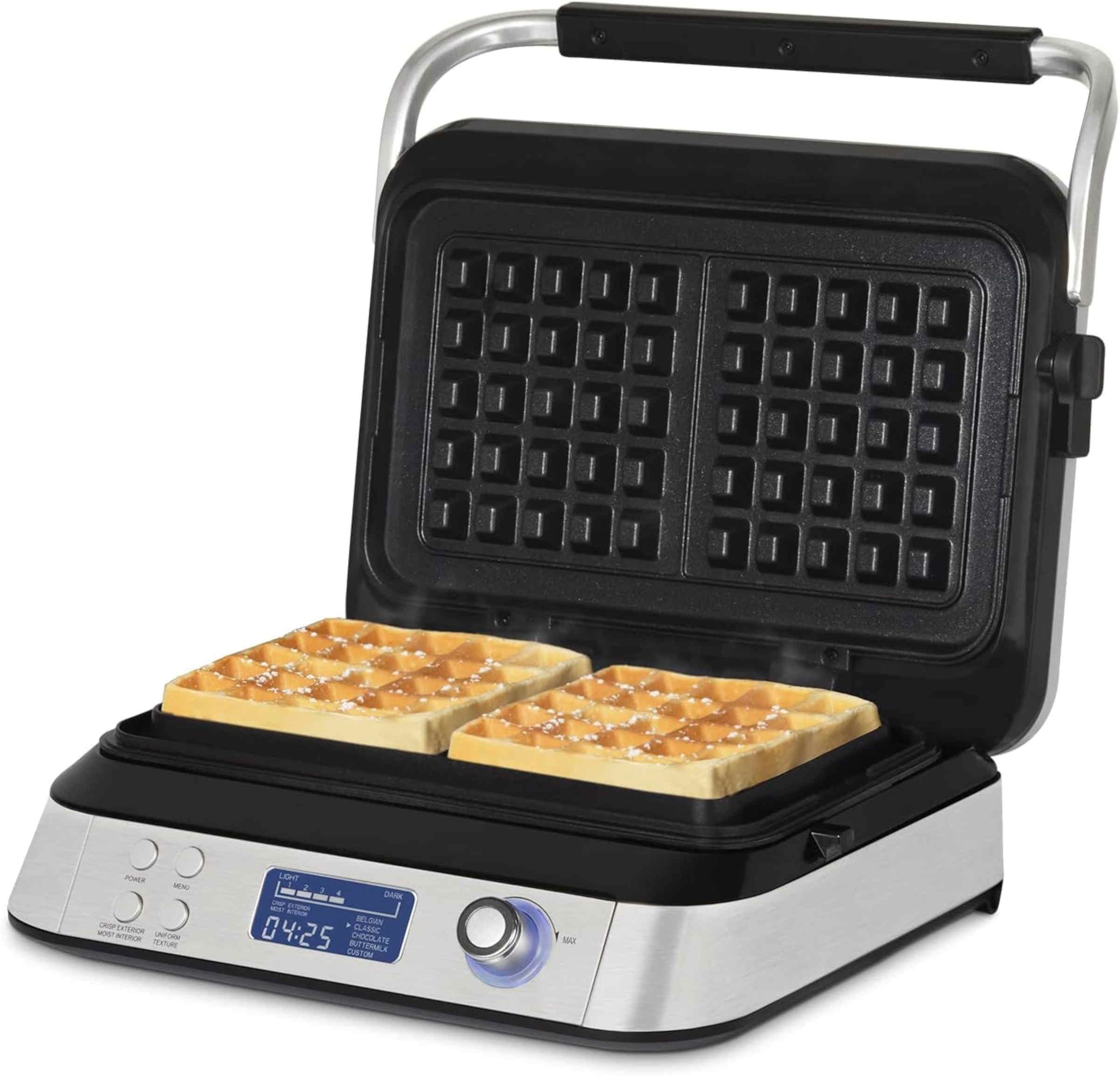 Waffeleisen GFX 800 Digitales Doppel-Waffeleisen mit LCD-Display