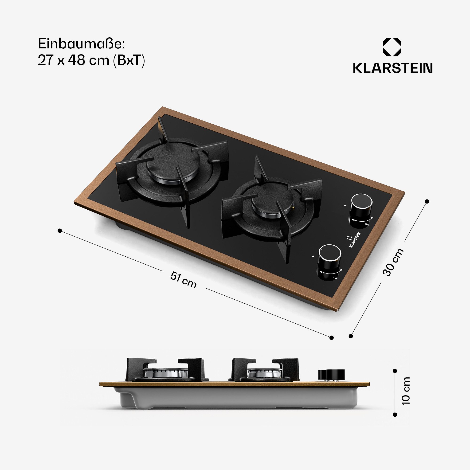 Induktions-Kochfeld Lumiflame