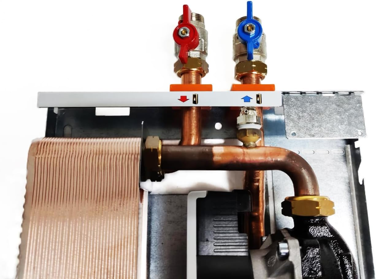 SCAMBIATORE KIT 34 PIASTRE 30-35KW MODULO INTERFACCIA TERMOPRODOTTO CALDAIA