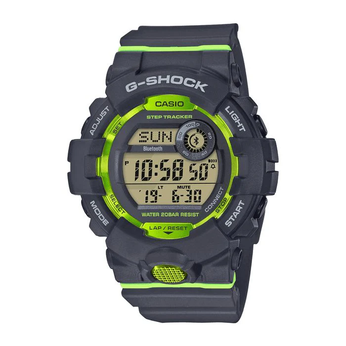 Orologio G-Shock GBD-800-8ER contapassi grigio e verde