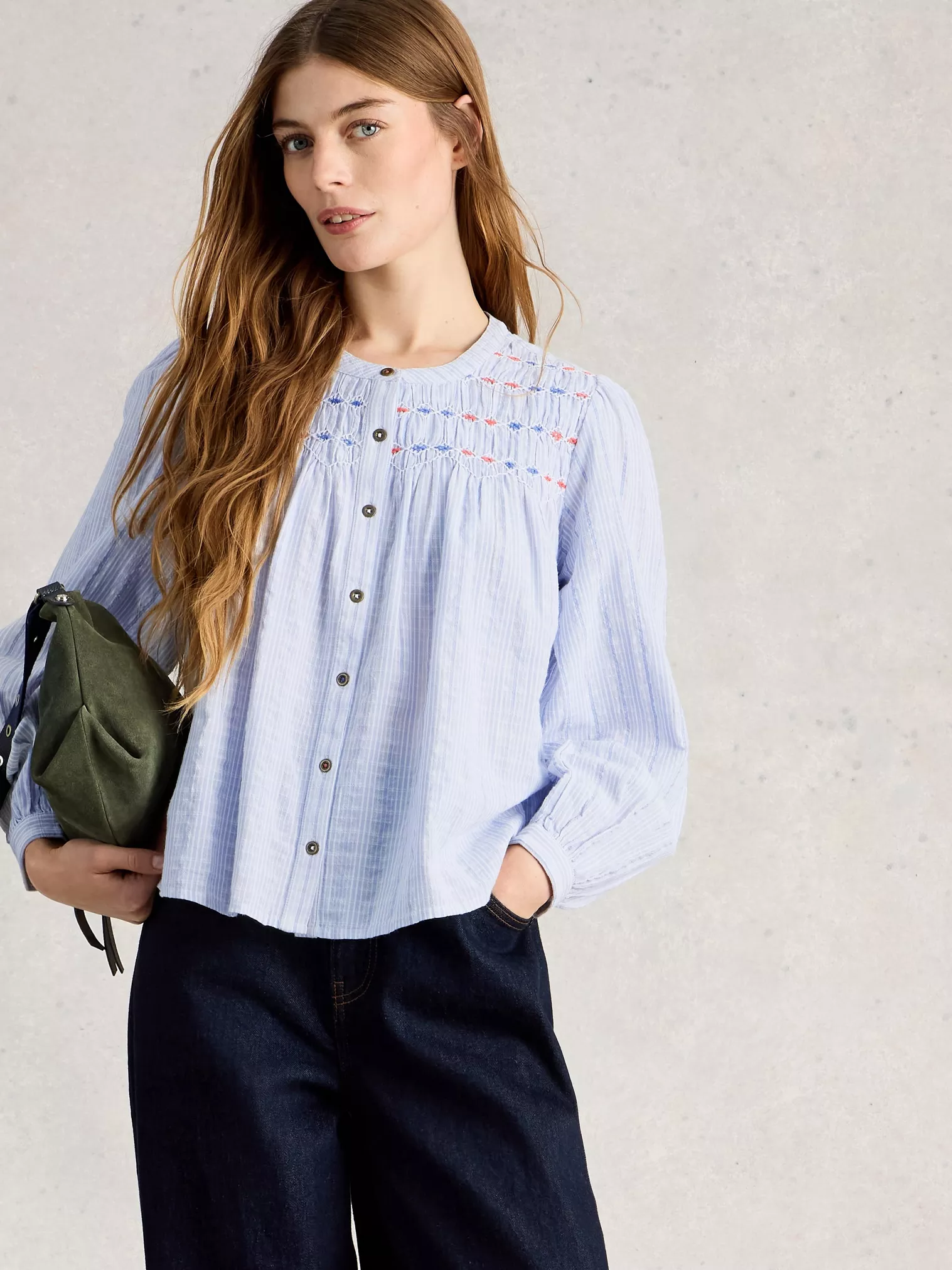 White Stuff Sammy Smock Top