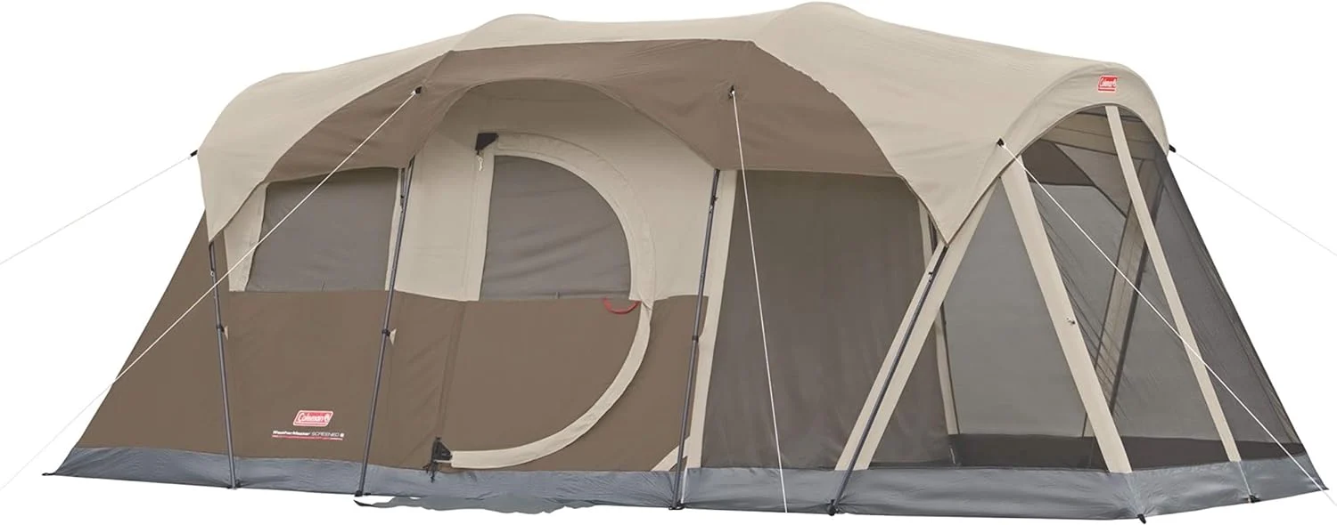 6 Person Tent with Screened Porch Weatherproof Tent