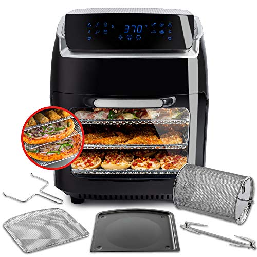 Aria Air Fryers AAO 890 10Qt Air Fryer Oven, Black : Home & Kitchen