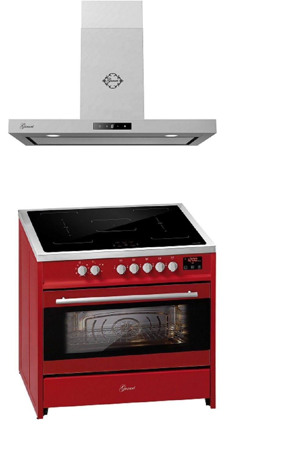 Induktions-Standherd E 913 R+CH 5001
