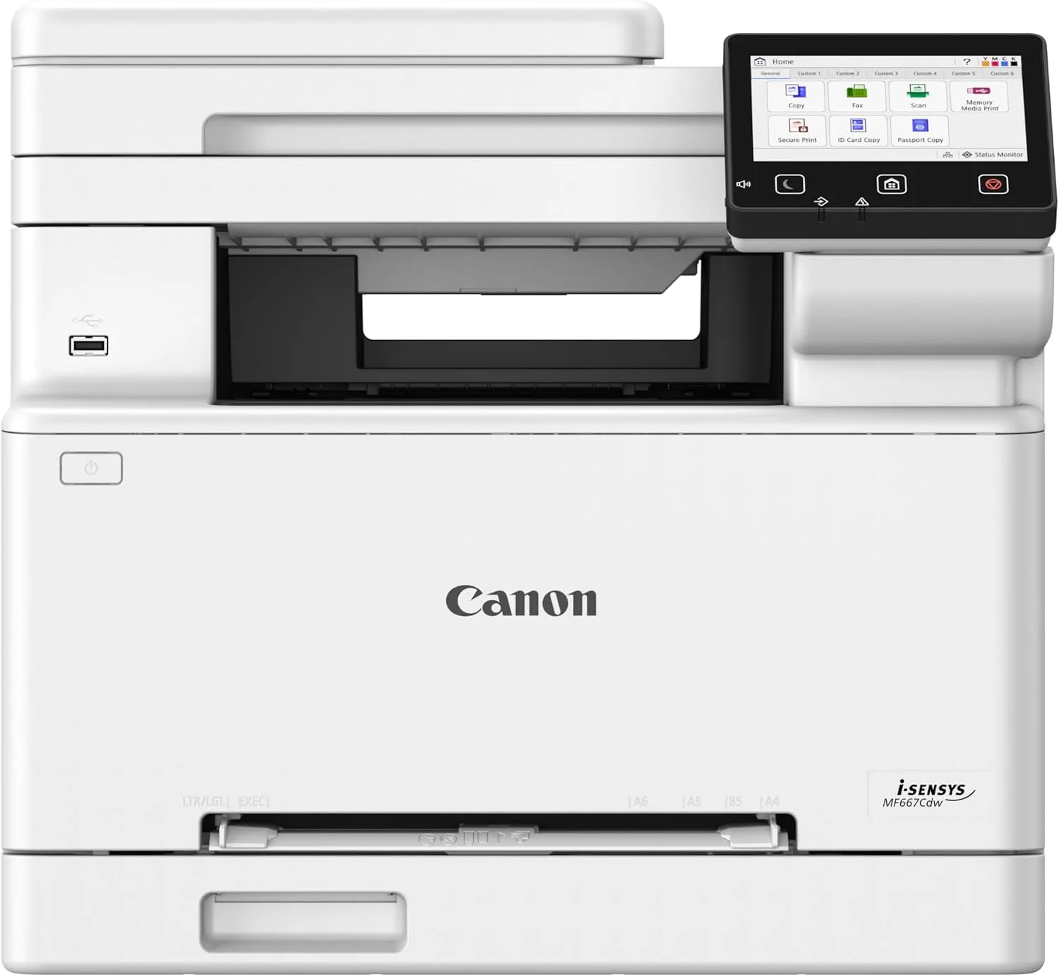 Canon i-SENSYS MF667cdw Farblaser-Multifunktionsgerät, 25 Seiten/Min.