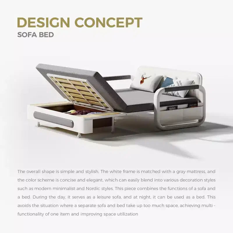 Modern Sofa Bed 62.2