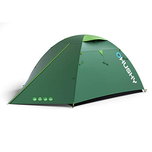 Tenda da campeggio, grande, tenda per 3 persone, tenda a cupola, verde, tenda da campeggio leggera, tenda da trekking, zanzariera in poliestere, kit di riparazione incluso, LxP 185x300 cm : Amazon.it: Sport e tempo libero