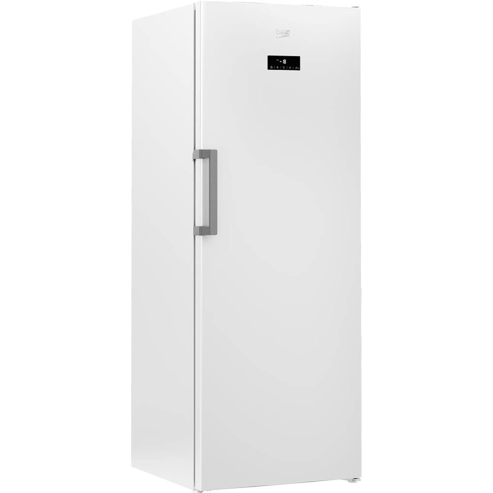 Gefrierschrank 404 l No Frost mit Schnellgefrierfunktion und Multifunktionsdisplay, 6 Schubladen und 2 Fächer, 36 dB, für unbeheizte Räume, Weiß