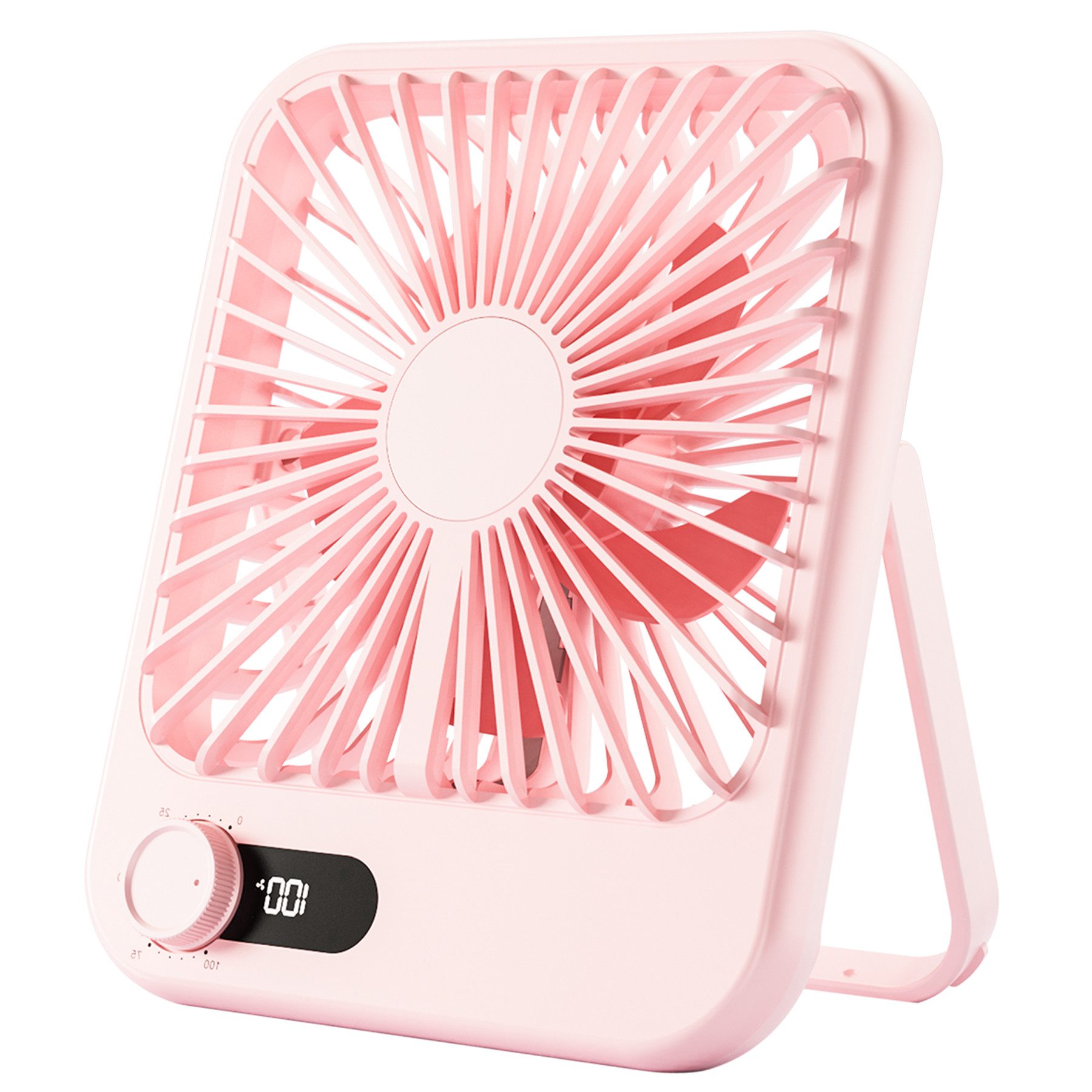 Mini USB-Ventilator fan,leise,klein,Tischventilator,USB,Batterie Tragbarer 2000 mAh