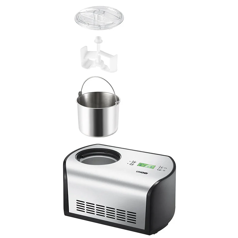 2025 Macchina per gelato One con libro di ricette incluso, capacità 1,2 L