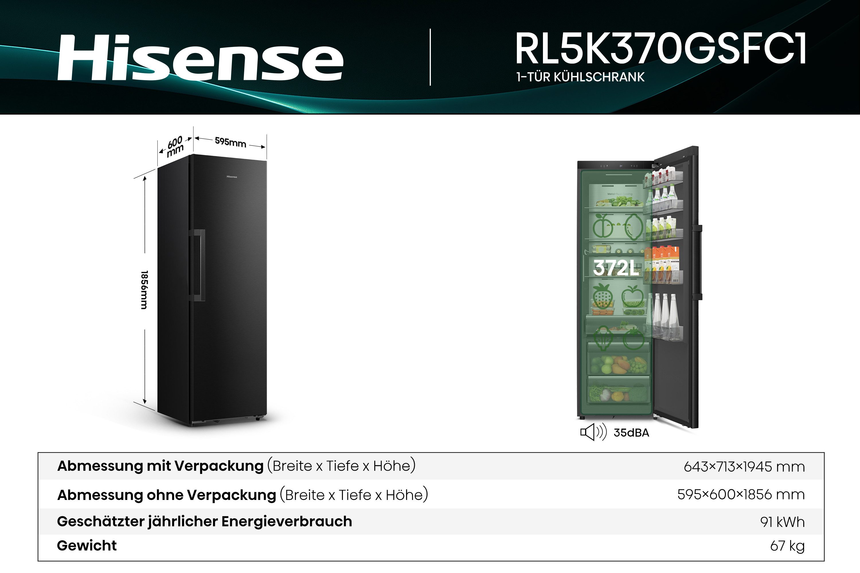 Kühlschrank RL5K370GSFC1