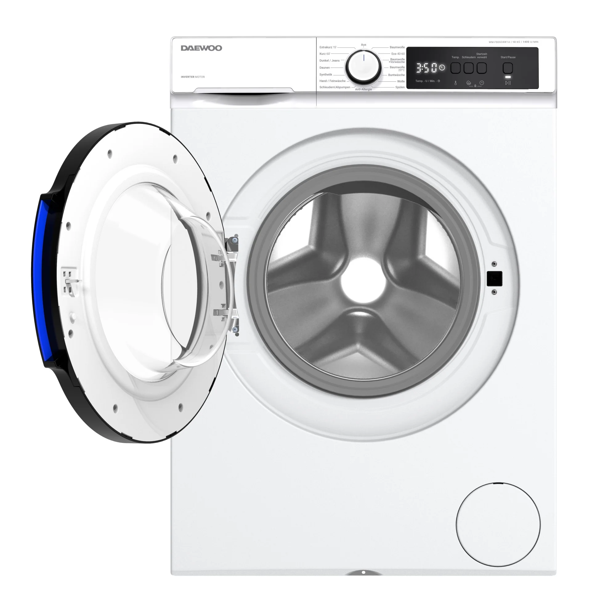 Daewoo Waschmaschine 10kg, WM-FB0634W1A