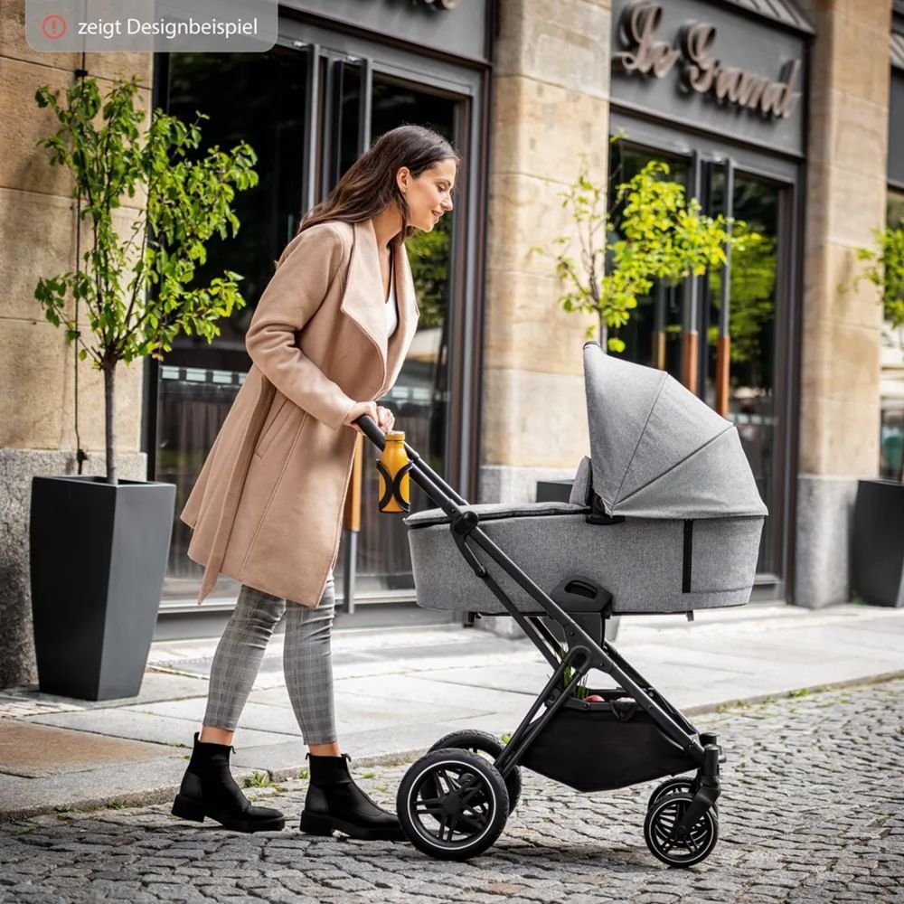 Kombi-Kinderwagen Vision X Duoset Silver - Melange Rose