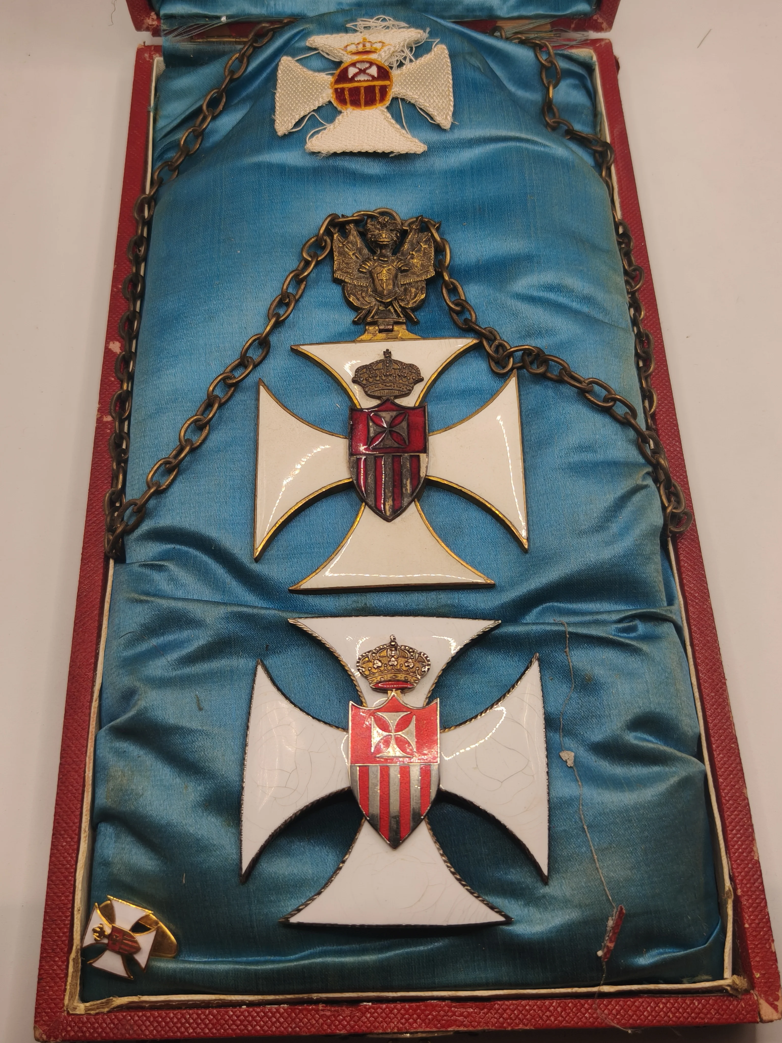 Commander set of the Order of Our Lady of Mercy. Spanish Chapter.