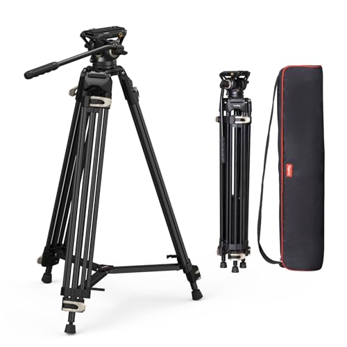 SMALLRIG Video Treppiede Resistente in Lega di Alluminio da 73