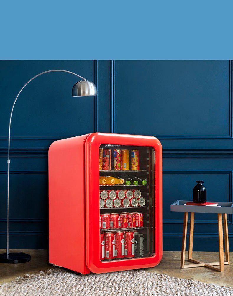 Getränkekühlschrank HBC115ERRH red