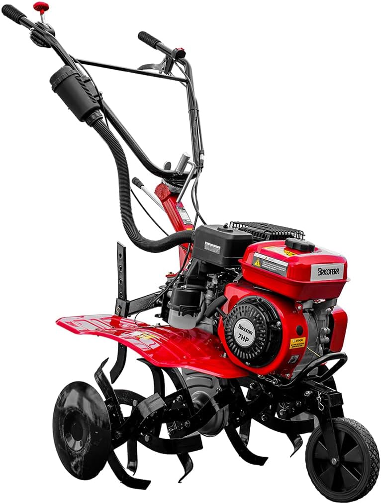 Bricoferr Motozappa Benzina 210CC 7con Apri scanalature