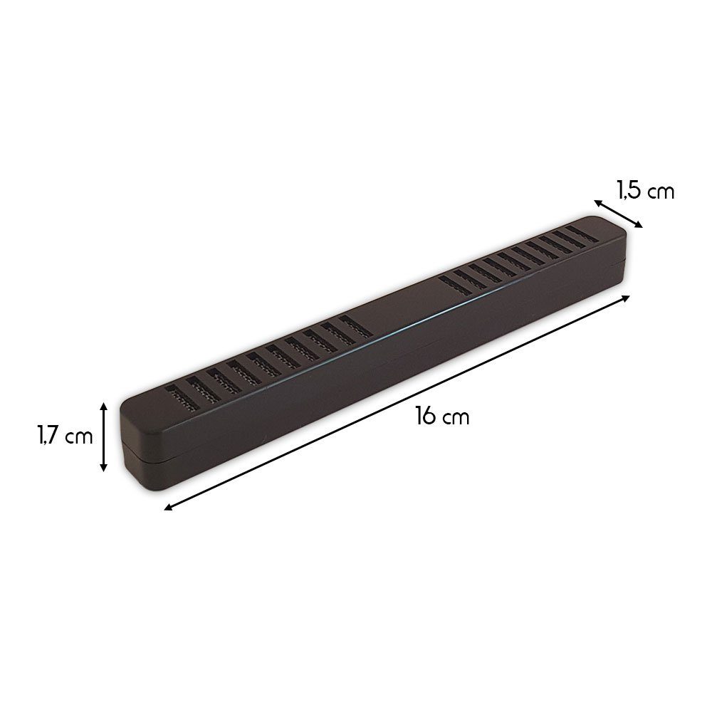Humidor Befeuchter lang, Set, für ca. 25 Zigarren, Acrylpolymere