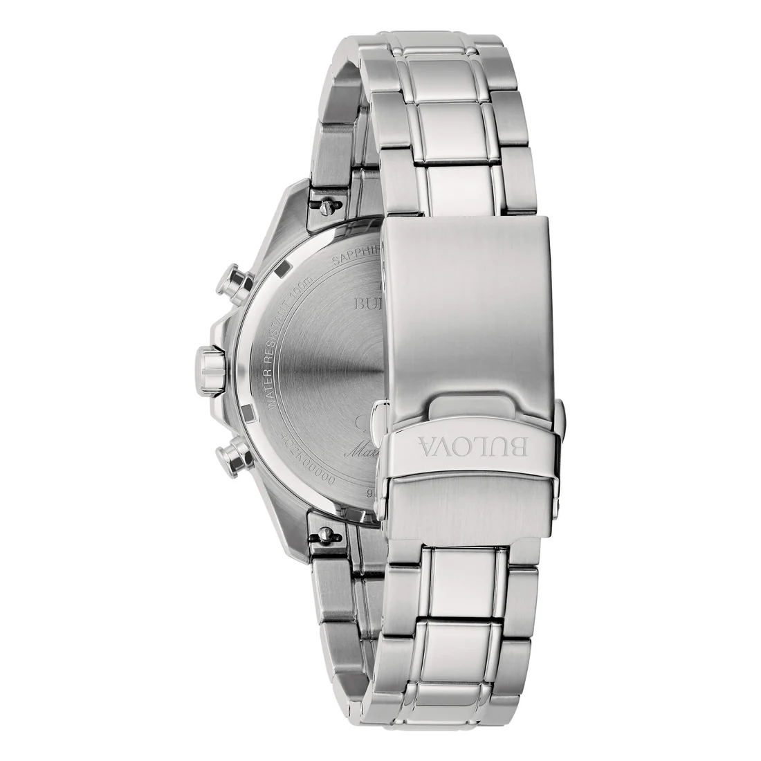 Orologio Bulova 96B467 Marine Star crono nero contatori a contrasto
