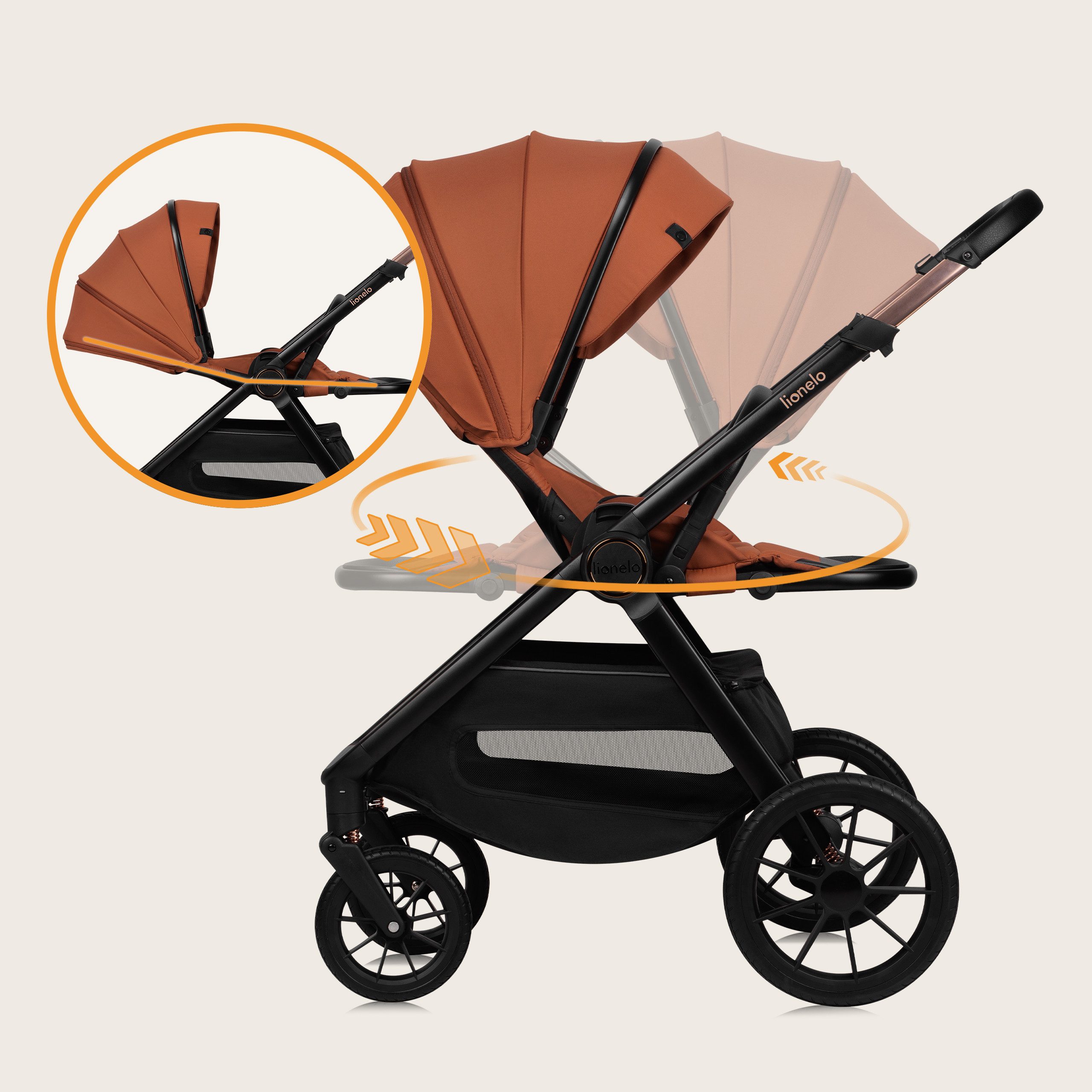 Kombi-Kinderwagen LAYLA 2IN1