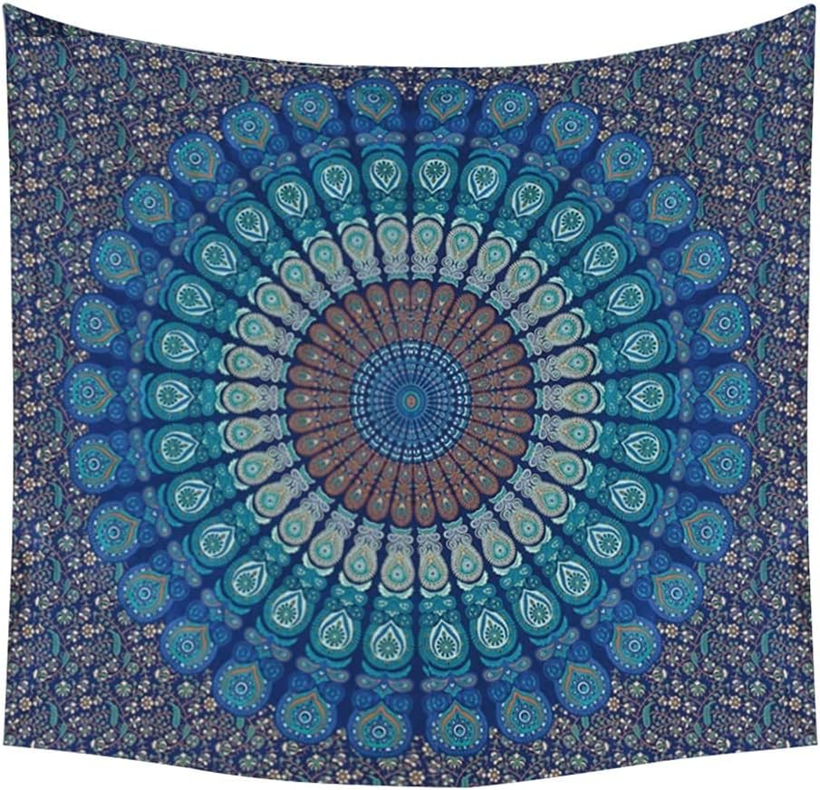 Strandtuch, schnell trocknend, Mandala-Wandteppich, Wandbehang, Boho-Strand, Camping-Teppich, Decke, Picknick-Matte für den Außenbereich (3 Stück, 1 Stück)
