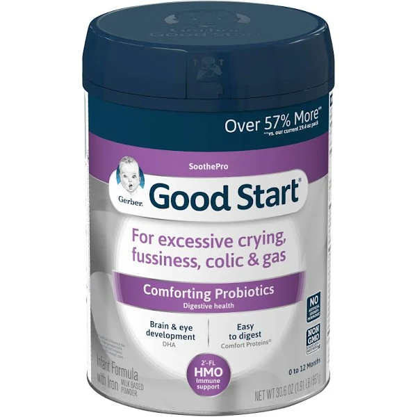 Gerber Good Start Infant Formula with Iron, SoothePro   30.6 oz
