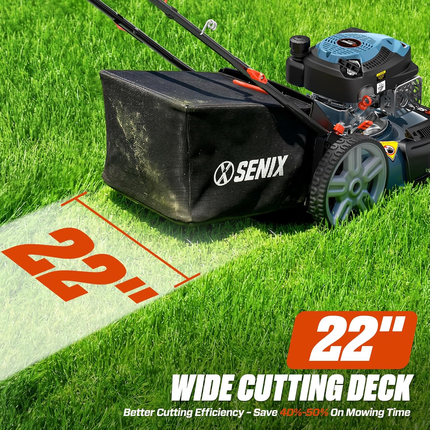 SENIX Gas Lawn Mower  22
