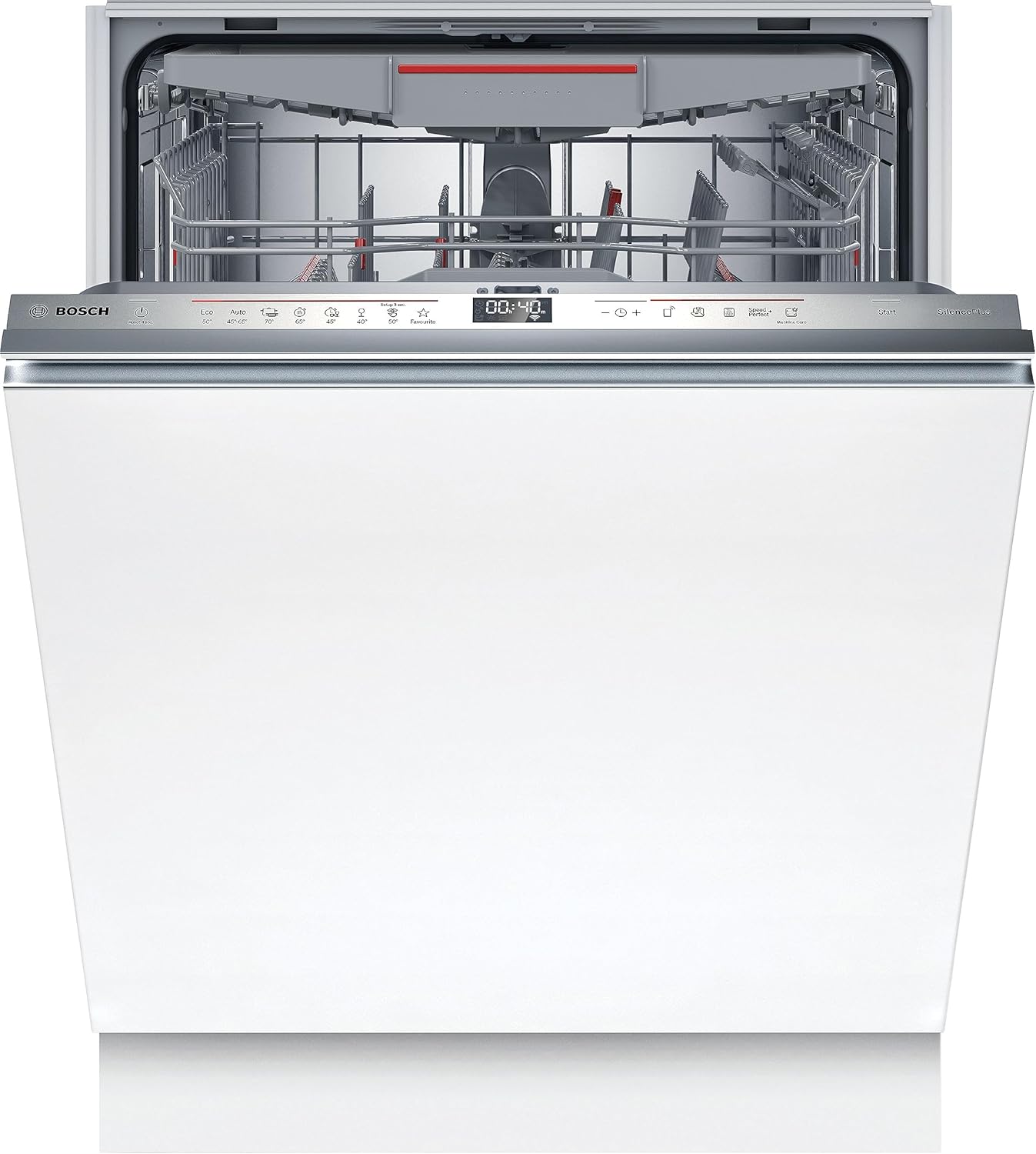 Bosch SMV4ECX21E Series 4 Appliances, Built-in Dishwasher, Home Connect, EfficientDry, InfoLight, Preferred Program, 60 cm
